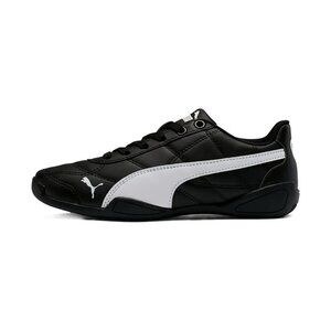 Puma Boys Black White Quilted Tune Cat 3 Sneakers 361634 361208